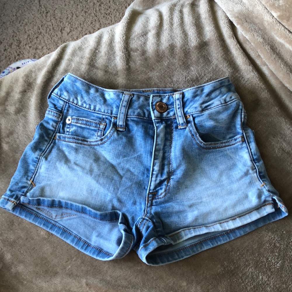 American eagle jean shorts